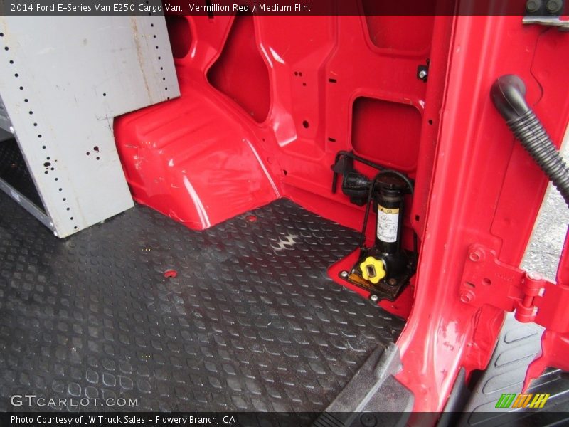 Vermillion Red / Medium Flint 2014 Ford E-Series Van E250 Cargo Van