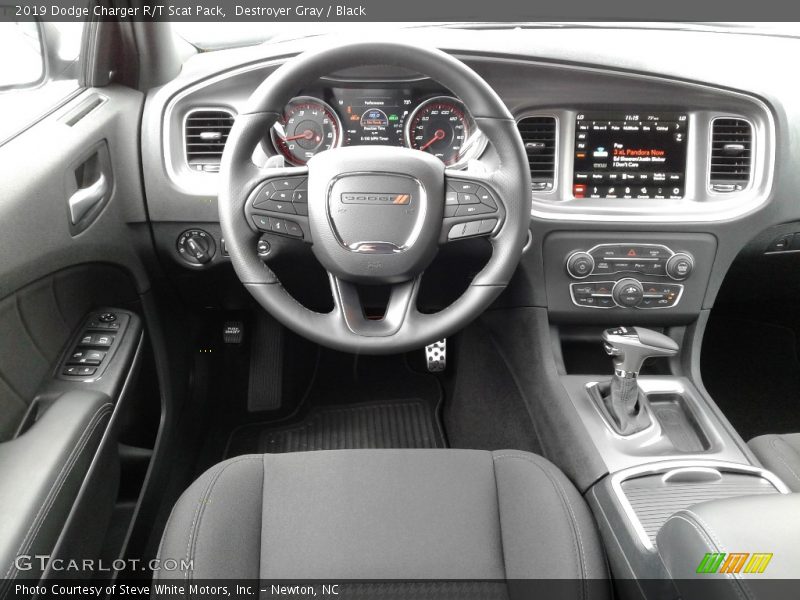 Destroyer Gray / Black 2019 Dodge Charger R/T Scat Pack
