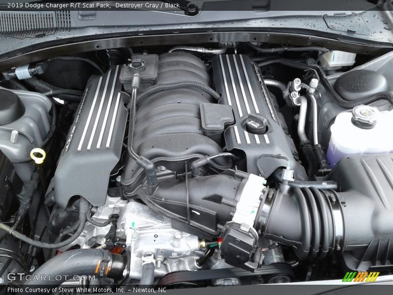 Destroyer Gray / Black 2019 Dodge Charger R/T Scat Pack