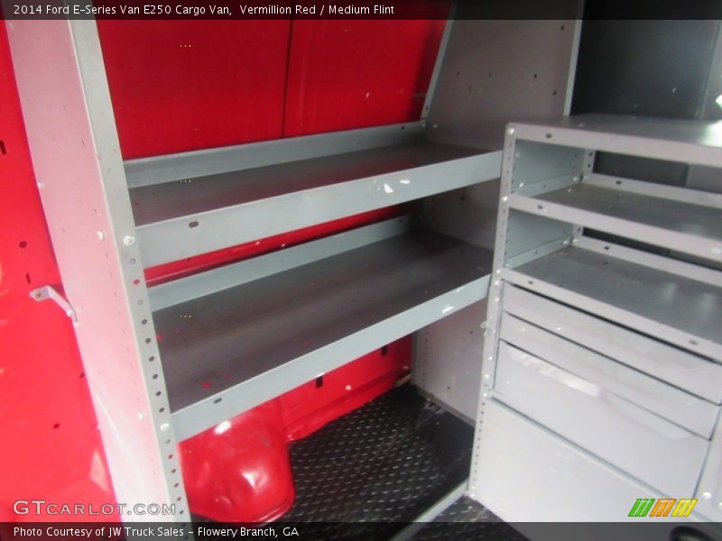 Vermillion Red / Medium Flint 2014 Ford E-Series Van E250 Cargo Van