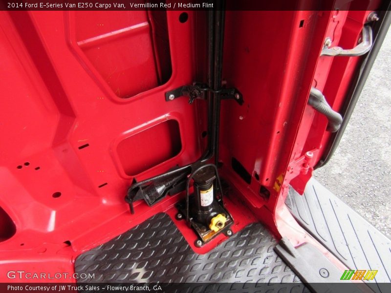 Vermillion Red / Medium Flint 2014 Ford E-Series Van E250 Cargo Van