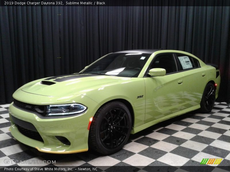 Sublime Metallic / Black 2019 Dodge Charger Daytona 392
