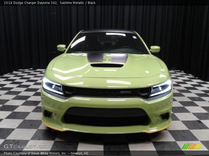 Sublime Metallic / Black 2019 Dodge Charger Daytona 392