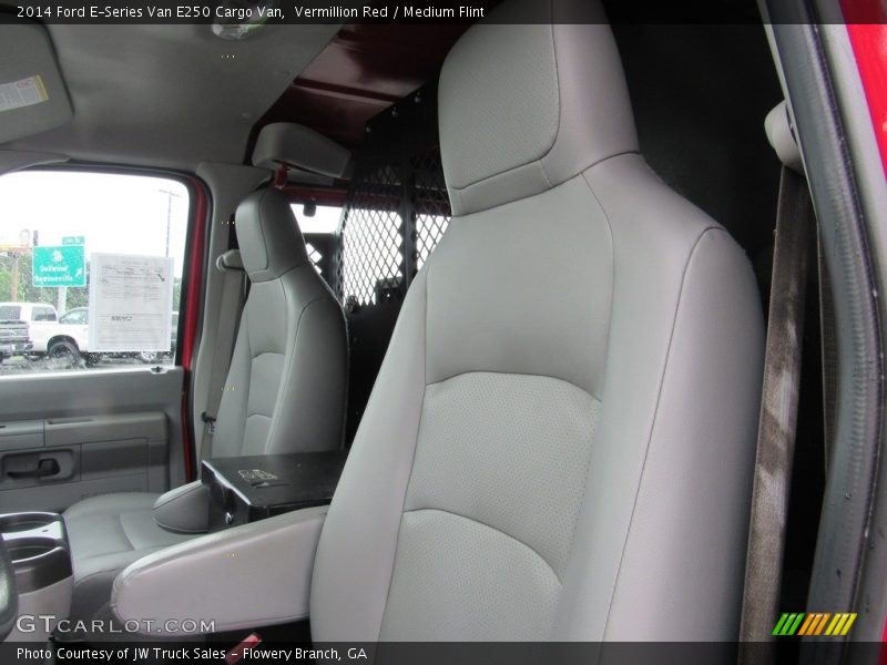 Vermillion Red / Medium Flint 2014 Ford E-Series Van E250 Cargo Van