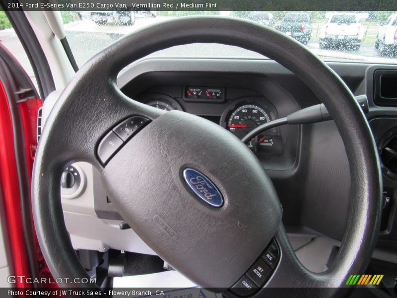 Vermillion Red / Medium Flint 2014 Ford E-Series Van E250 Cargo Van