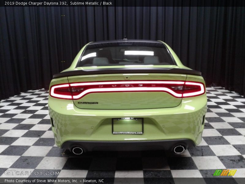 Sublime Metallic / Black 2019 Dodge Charger Daytona 392