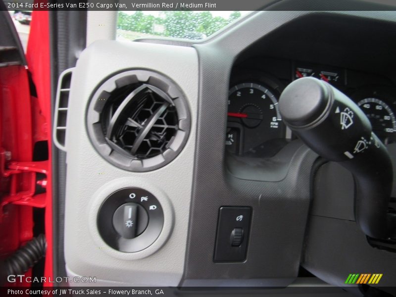 Vermillion Red / Medium Flint 2014 Ford E-Series Van E250 Cargo Van