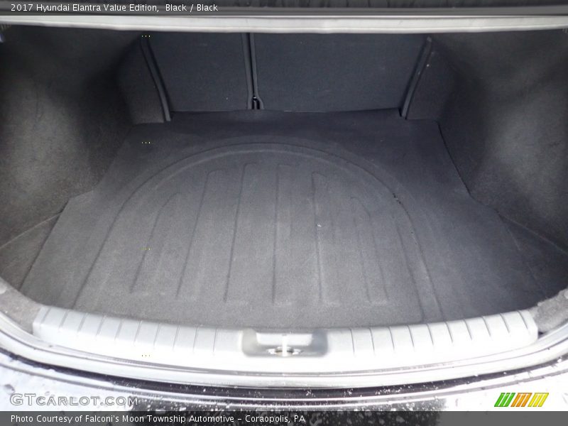 Black / Black 2017 Hyundai Elantra Value Edition