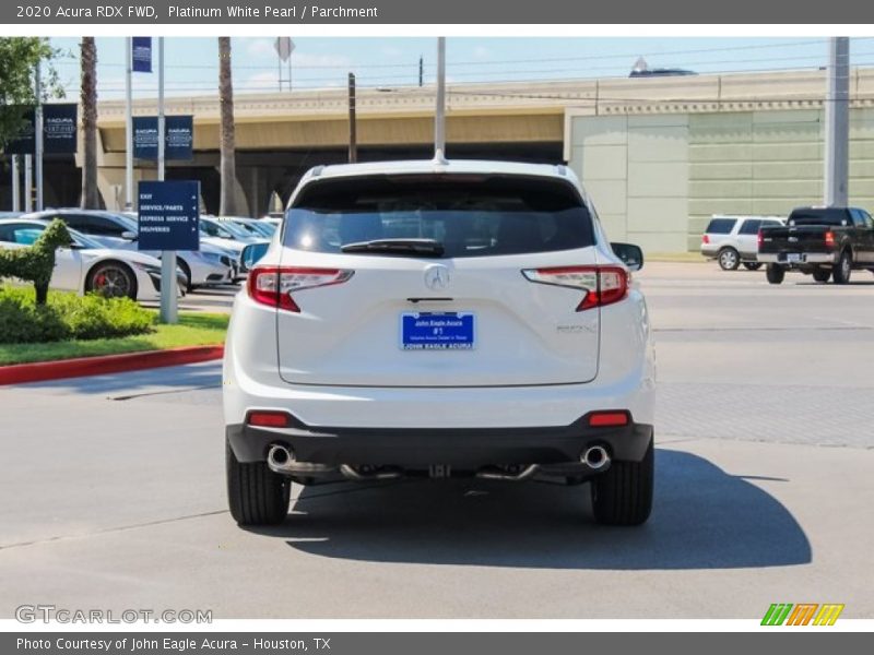 Platinum White Pearl / Parchment 2020 Acura RDX FWD