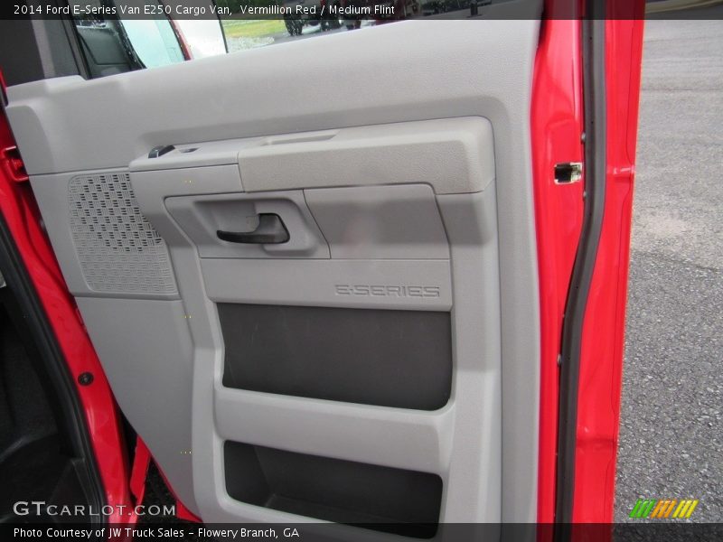 Vermillion Red / Medium Flint 2014 Ford E-Series Van E250 Cargo Van