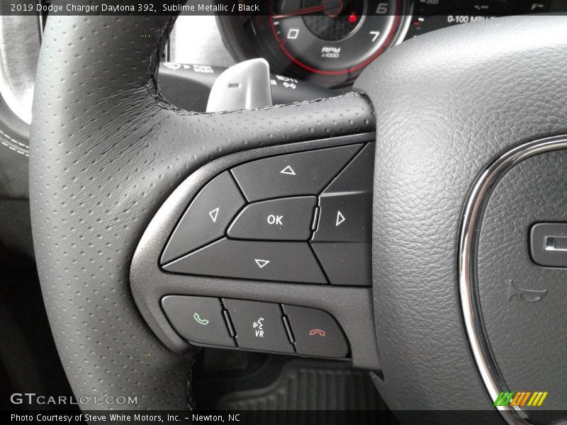 Sublime Metallic / Black 2019 Dodge Charger Daytona 392