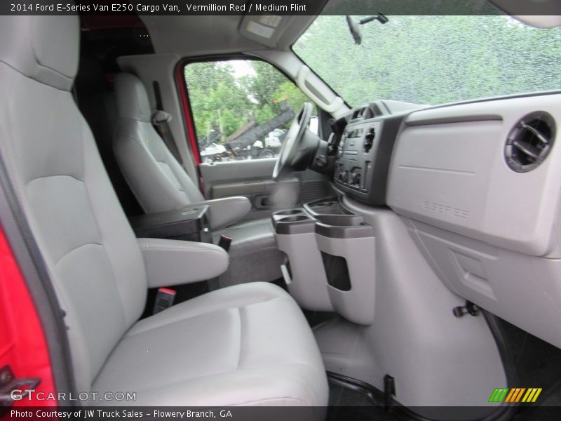 Vermillion Red / Medium Flint 2014 Ford E-Series Van E250 Cargo Van