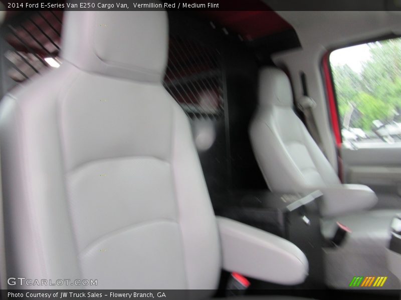 Vermillion Red / Medium Flint 2014 Ford E-Series Van E250 Cargo Van