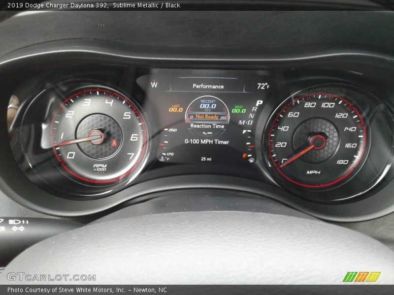 Sublime Metallic / Black 2019 Dodge Charger Daytona 392