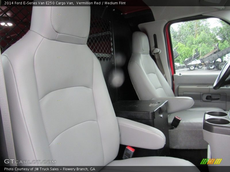 Vermillion Red / Medium Flint 2014 Ford E-Series Van E250 Cargo Van