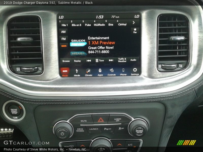 Sublime Metallic / Black 2019 Dodge Charger Daytona 392