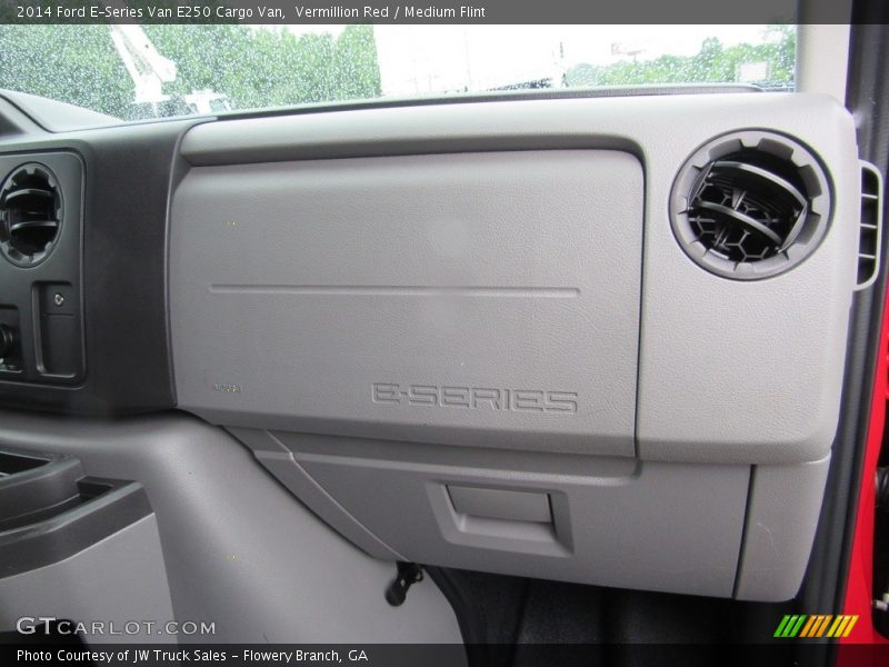 Vermillion Red / Medium Flint 2014 Ford E-Series Van E250 Cargo Van