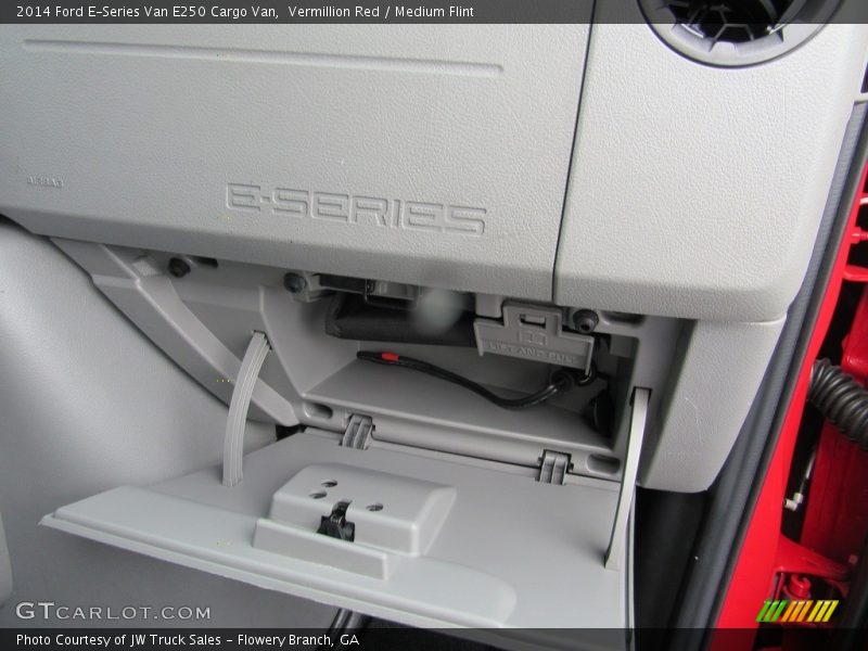 Vermillion Red / Medium Flint 2014 Ford E-Series Van E250 Cargo Van