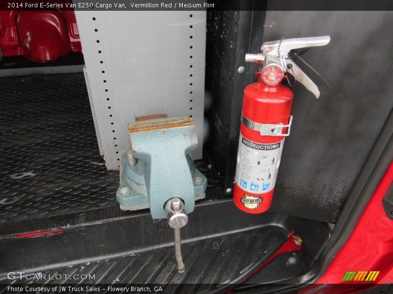 Vermillion Red / Medium Flint 2014 Ford E-Series Van E250 Cargo Van