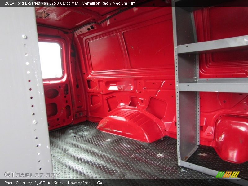 Vermillion Red / Medium Flint 2014 Ford E-Series Van E250 Cargo Van
