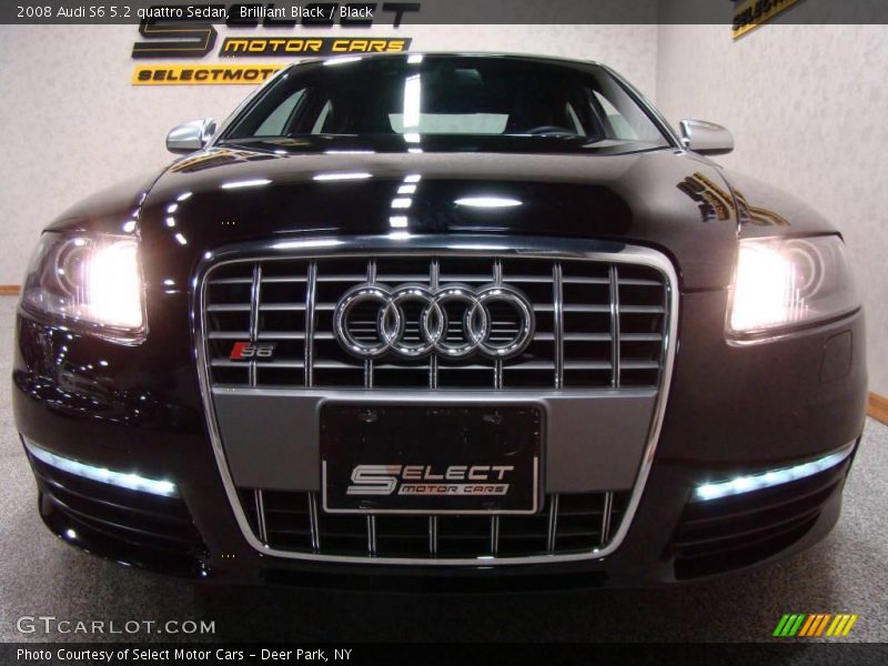 Brilliant Black / Black 2008 Audi S6 5.2 quattro Sedan