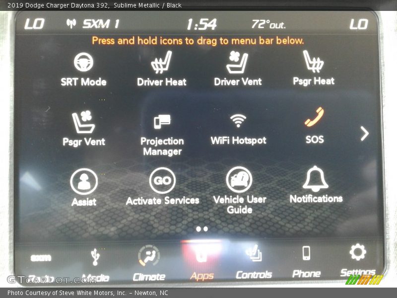 Sublime Metallic / Black 2019 Dodge Charger Daytona 392