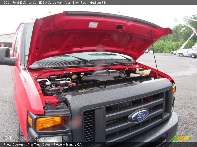 Vermillion Red / Medium Flint 2014 Ford E-Series Van E250 Cargo Van