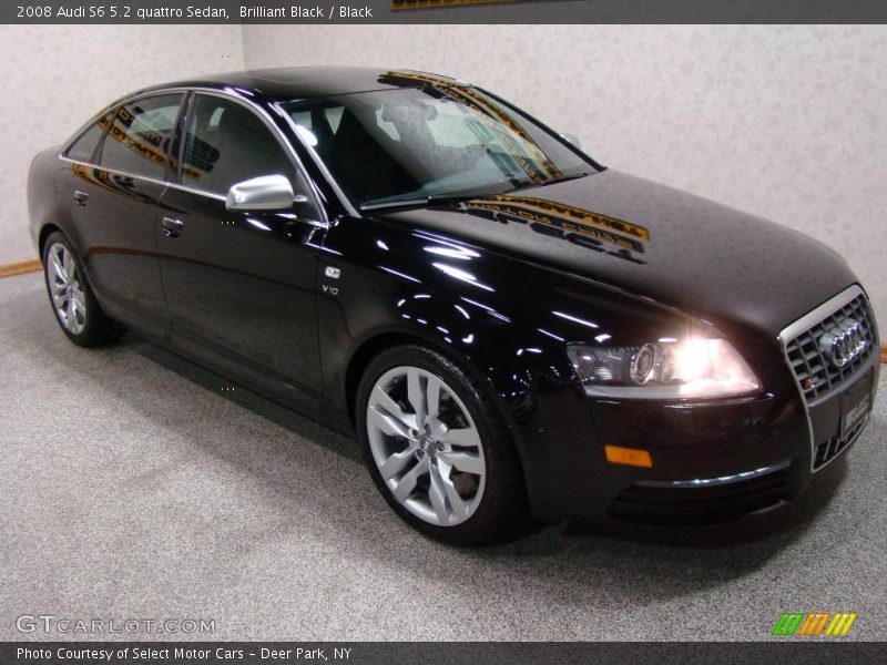 Brilliant Black / Black 2008 Audi S6 5.2 quattro Sedan
