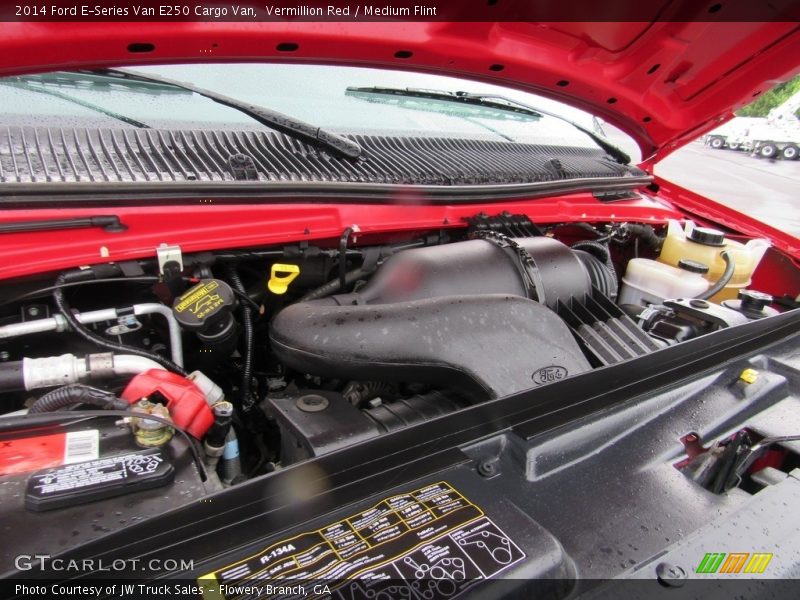 Vermillion Red / Medium Flint 2014 Ford E-Series Van E250 Cargo Van