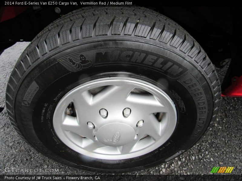 Vermillion Red / Medium Flint 2014 Ford E-Series Van E250 Cargo Van