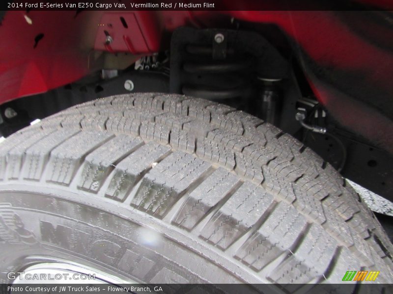 Vermillion Red / Medium Flint 2014 Ford E-Series Van E250 Cargo Van