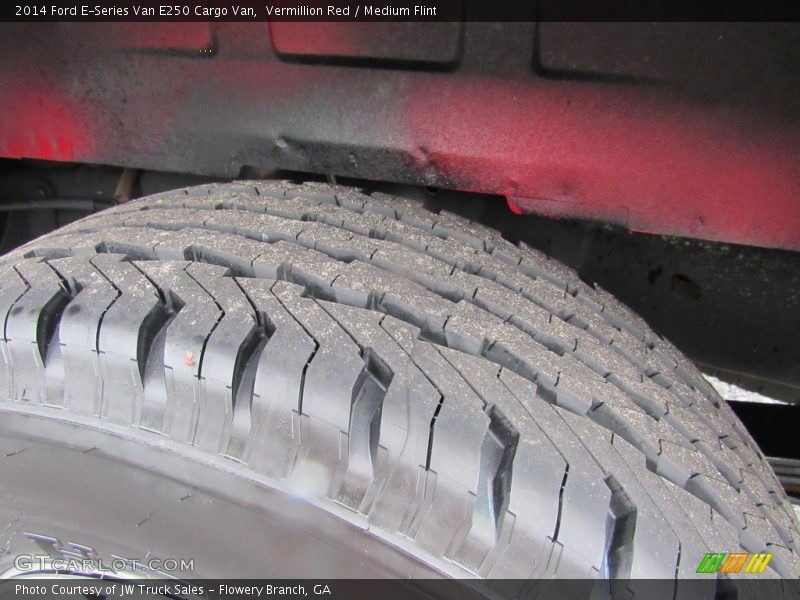 Vermillion Red / Medium Flint 2014 Ford E-Series Van E250 Cargo Van