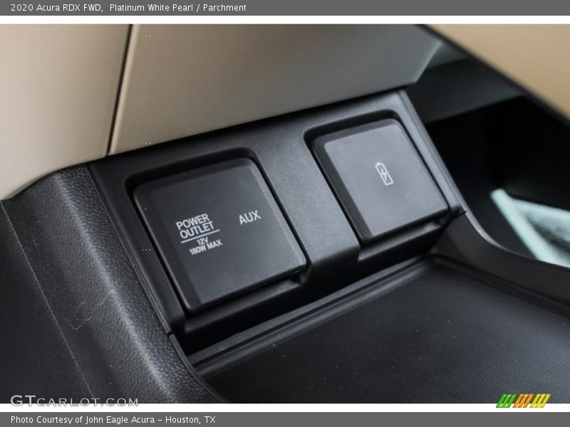 Platinum White Pearl / Parchment 2020 Acura RDX FWD