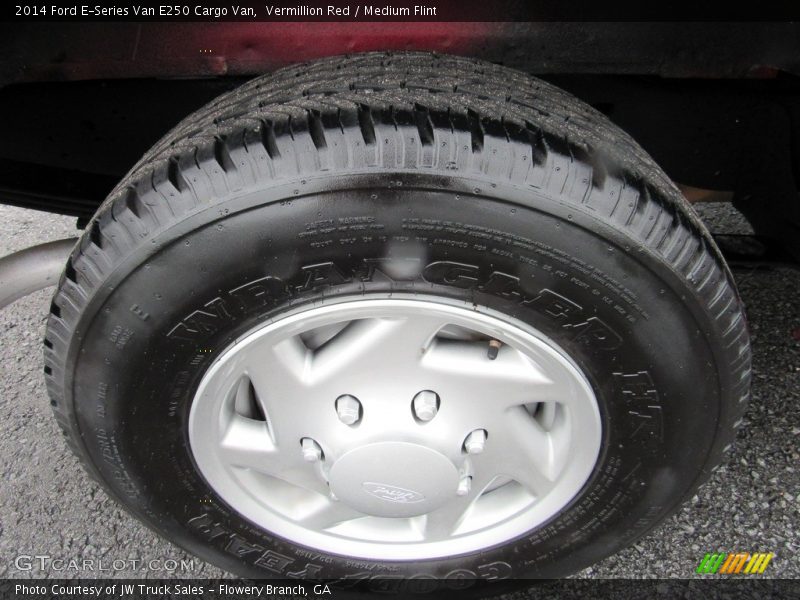 Vermillion Red / Medium Flint 2014 Ford E-Series Van E250 Cargo Van