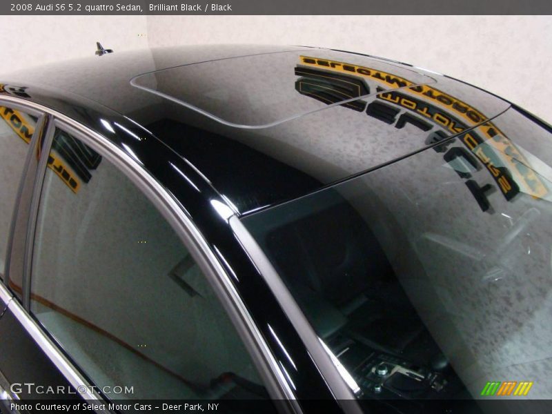 Brilliant Black / Black 2008 Audi S6 5.2 quattro Sedan