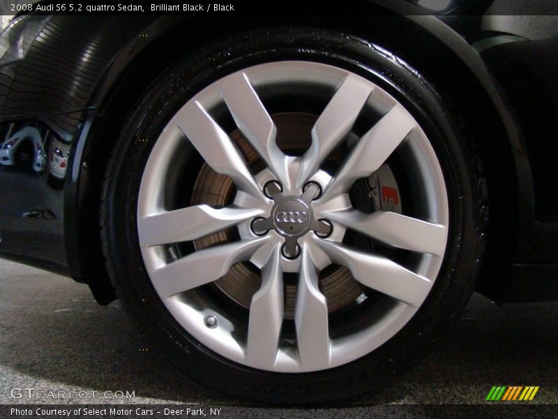 Brilliant Black / Black 2008 Audi S6 5.2 quattro Sedan