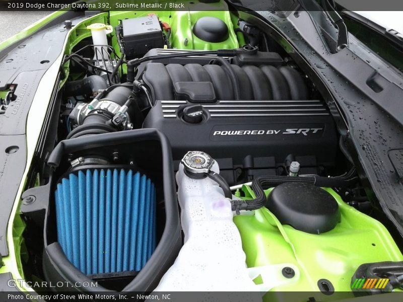 Sublime Metallic / Black 2019 Dodge Charger Daytona 392