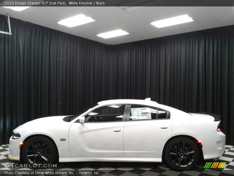 White Knuckle / Black 2019 Dodge Charger R/T Scat Pack