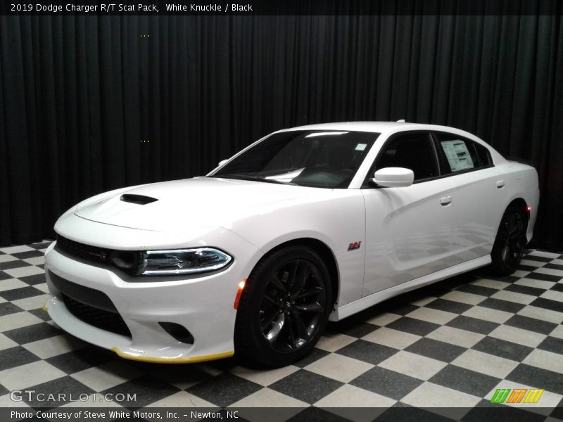 White Knuckle / Black 2019 Dodge Charger R/T Scat Pack