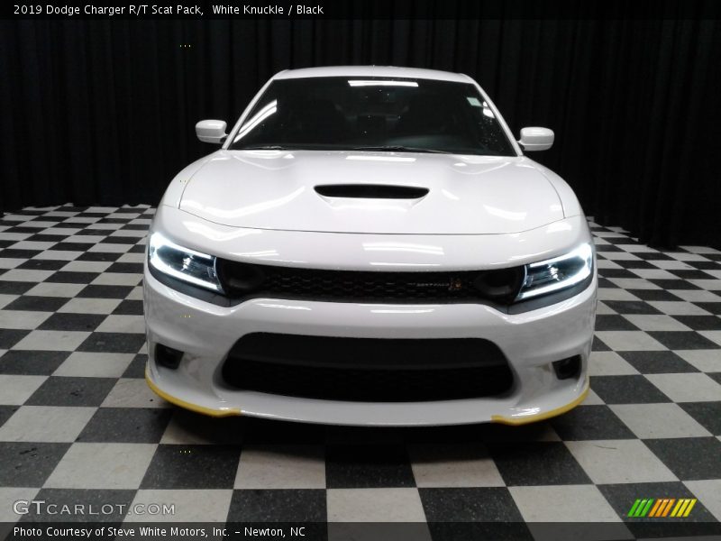 White Knuckle / Black 2019 Dodge Charger R/T Scat Pack