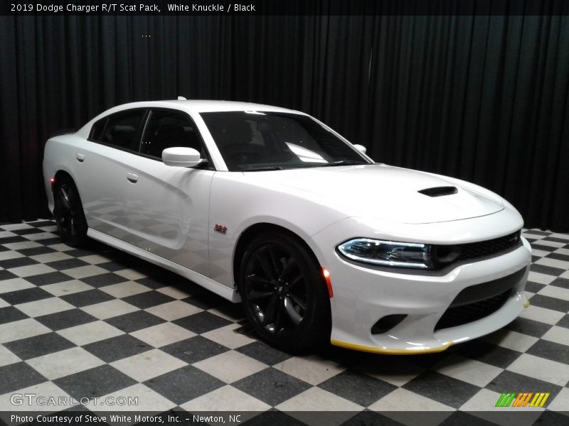 White Knuckle / Black 2019 Dodge Charger R/T Scat Pack