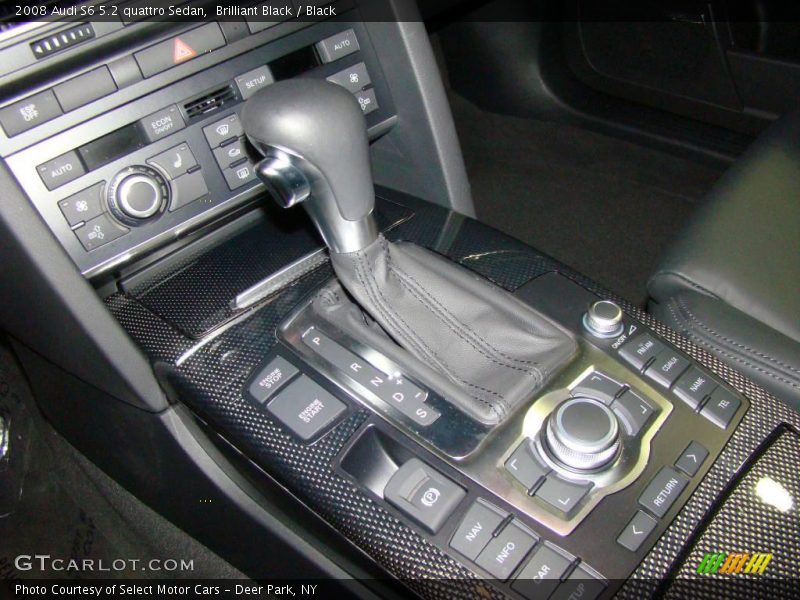 Brilliant Black / Black 2008 Audi S6 5.2 quattro Sedan