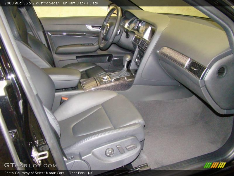 Brilliant Black / Black 2008 Audi S6 5.2 quattro Sedan