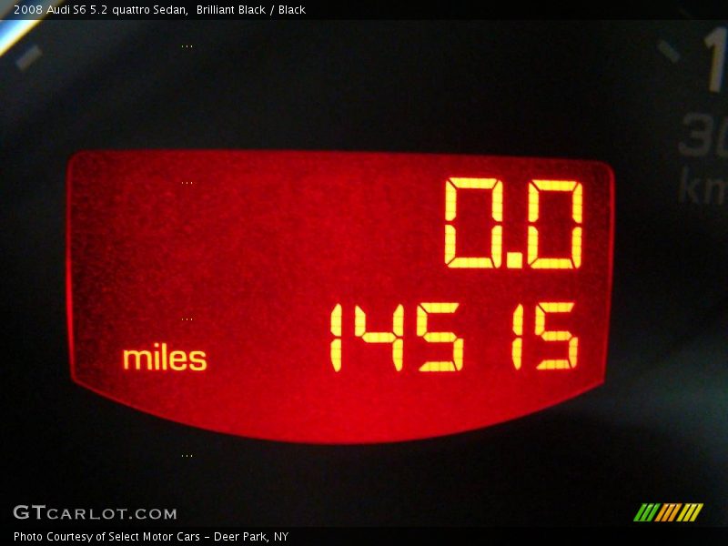 Brilliant Black / Black 2008 Audi S6 5.2 quattro Sedan