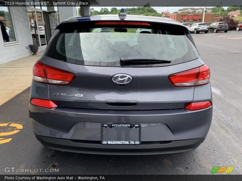 Summit Gray / Black 2019 Hyundai Elantra GT