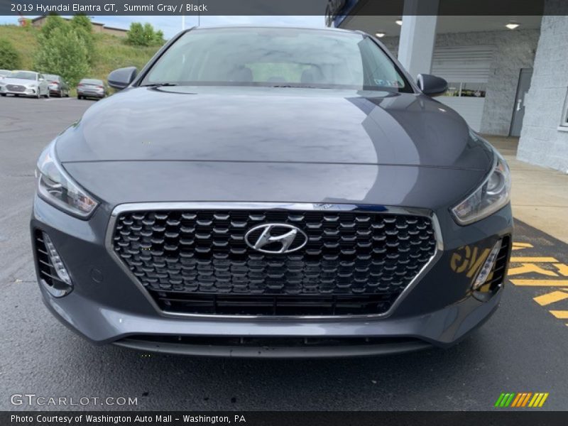 Summit Gray / Black 2019 Hyundai Elantra GT