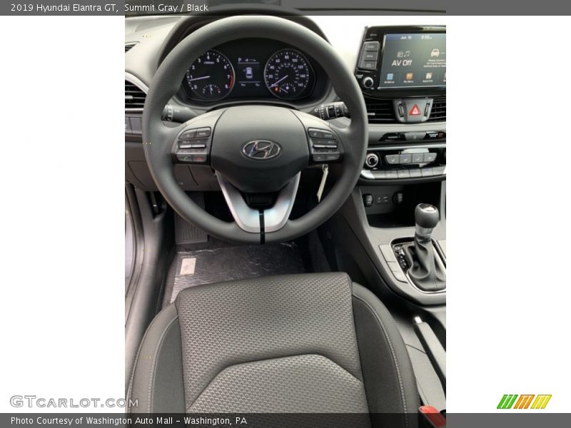 Summit Gray / Black 2019 Hyundai Elantra GT