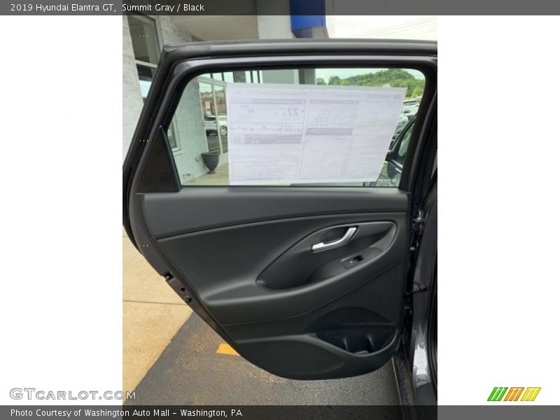 Summit Gray / Black 2019 Hyundai Elantra GT