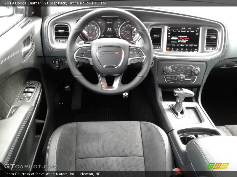 White Knuckle / Black 2019 Dodge Charger R/T Scat Pack