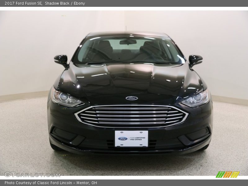 Shadow Black / Ebony 2017 Ford Fusion SE